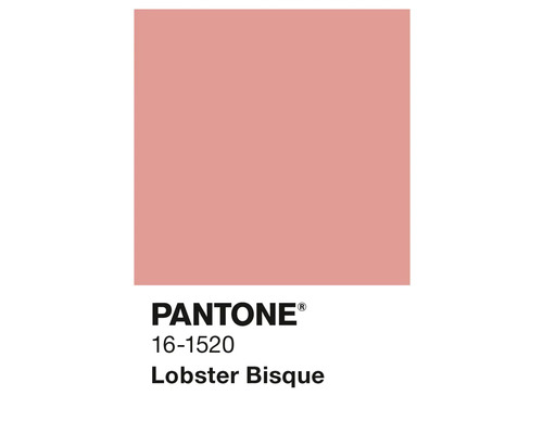 Nuancier Pantone 16-1520 Lobster Bisque