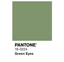 Teinte Pantone 16-0224 Green Eyes