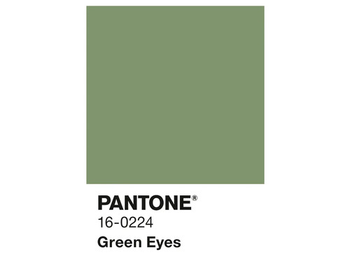 Teinte Pantone 16-0224 Green Eyes