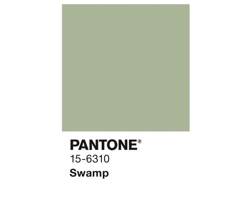 Couleur Pantone 15-6310 Swamp