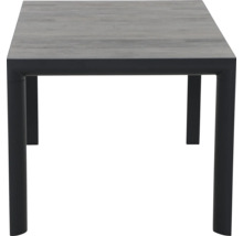 Table rectangulaire avec plateau et pieds
