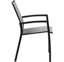 Chaise de jardin avec accoudoirs