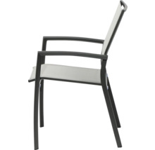 Chaise de jardin avec accoudoirs