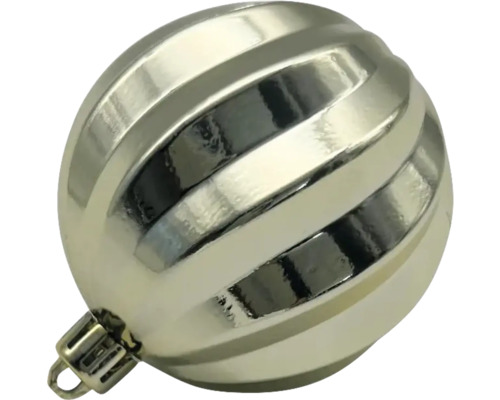 Boule de Noël avec motif rainuré