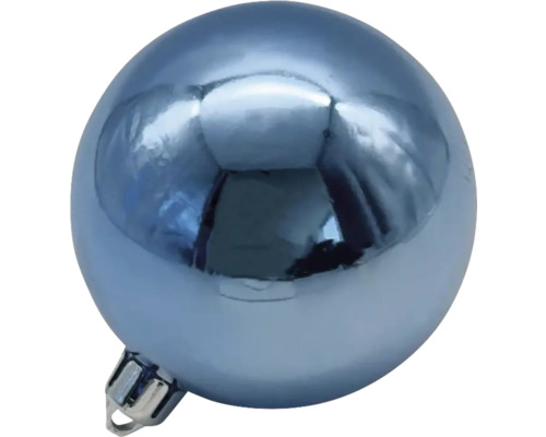 Blaue Weihnachtskugel