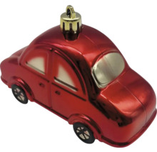 Roter Auto Christbaumschmuck mit Aufhänger