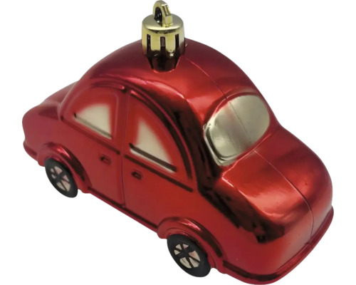Roter Auto Christbaumschmuck mit Aufhänger