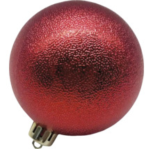 Rote Weihnachtskugel mit Aufhänger