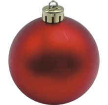 Rote Weihnachtskugel mit Aufhänger