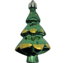 Weihnachtsbaumschmuck aus Glas in Form eines Baumes