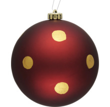 Boule de Noël à pois