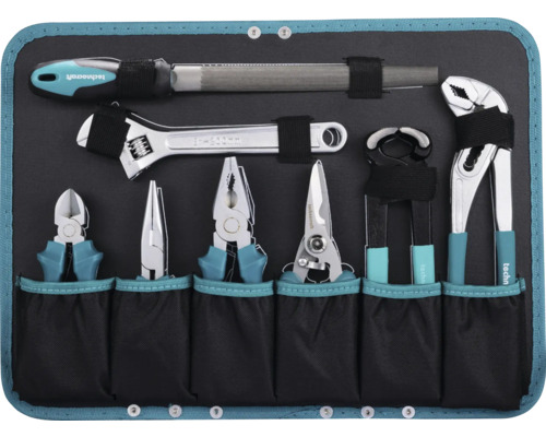 Set d''outils Techno Craft avec différents outils dans une trousse à outils
