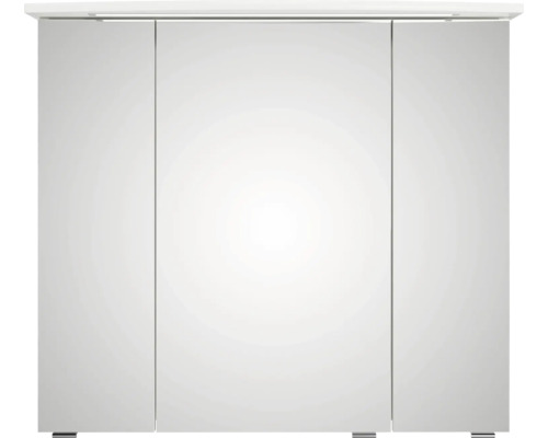 Dreitüriger Spiegelschrank für das Badezimmer.