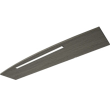 Wandboard in Holzoptik mit integrierter LED-Beleuchtung.