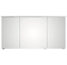 Dreitüriger Spiegelschrank mit Spiegelfront für das Badezimmer.