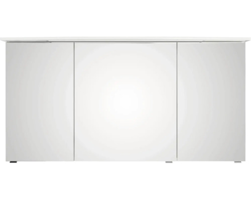 Dreitüriger Spiegelschrank mit Spiegelfront für das Badezimmer.