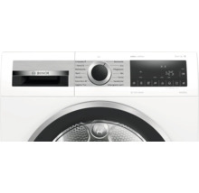 Logo Bosch sur un lave-linge avec différents programmes