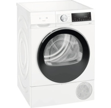 Sèche-linge à pompe à chaleur Siemens avec tambour et panneau de commande