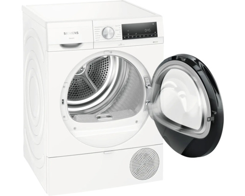 Sèche-linge Siemens avec porte ouverte