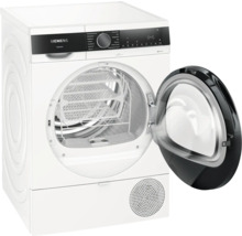 Sèche-linge Siemens avec porte ouverte