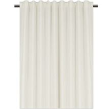 Rideau avec suspension à bande fronceuse