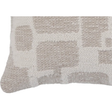 Coussin décoratif avec motif tissé