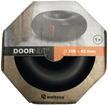 Butoir de porte en caoutchouc, diamètre 106 x 42 millimètres
