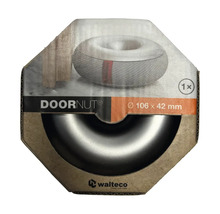Butée de porte pour montage mural, diamètre 106 x 42 millimètres