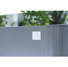 Logo Biohort sur un bac à plantes