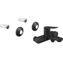 Brausebatterie mit S-Anschlüssen und Rosetten