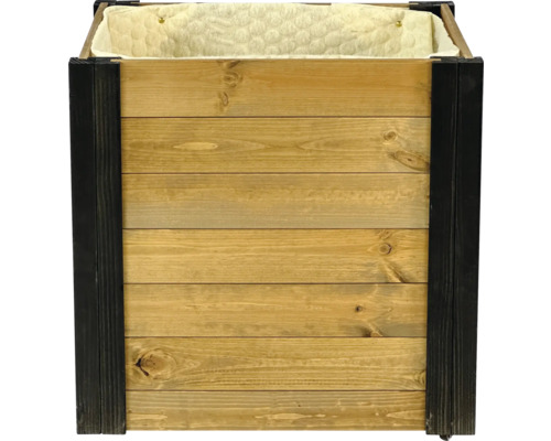 Holzpflanzkasten mit Pflanzfolie