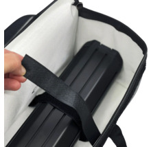 Tasche mit Akku und Klettverschluss zur Sicherung