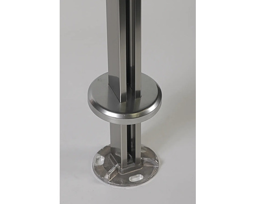 Geländerpfosten aus Metall