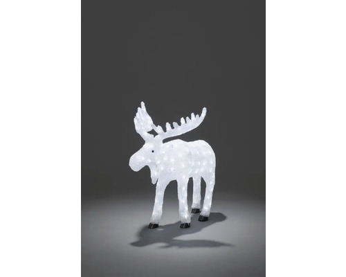Leuchtfigur Elch für den Aussenbereich