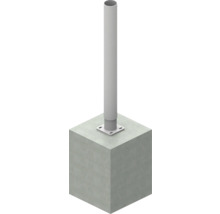 Support de poteau bétonné