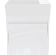 Weisser Waschtischunterschrank mit Schublade