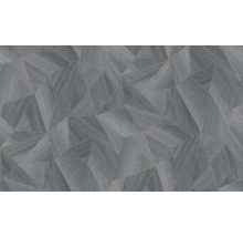 Papier peint avec motif géométrique en bois