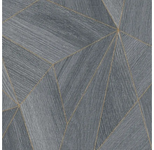 Papier peint avec motif géométrique et surface structurée