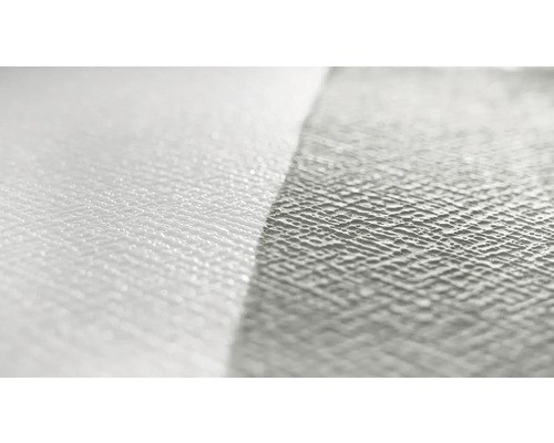 Gros plan d''un papier peint intissé blanc avec structure