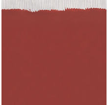 Rote Wandfarbe mit weissem Dekor