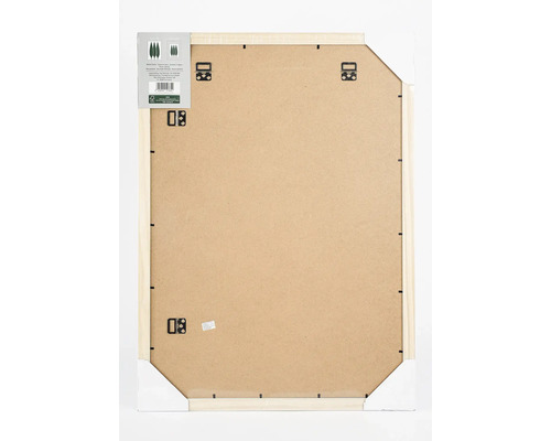 Arrière du cadre photo avec fixations