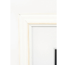 Detail eines Bilderrahmens aus Holz