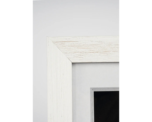 Detailansicht eines Bilderrahmens aus Holz
