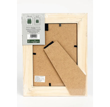Cadre photo en bois avec support au dos