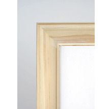 Coin d''un cadre photo en bois