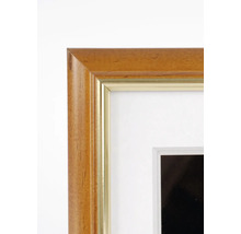 Fragment d''image d''un cadre photo en bois