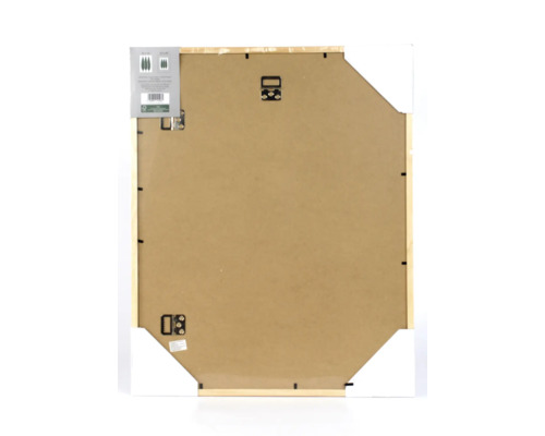 Arrière d''un cadre photo avec suspension