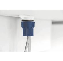 Robinet d''arrêt d''angle avec tuyau d''alimentation en eau