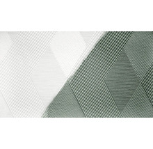 Gros plan d''un papier peint en vinyle avec motif en losanges et fines lignes.
