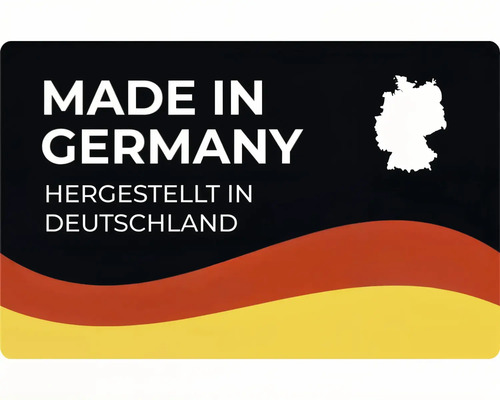 Hergestellt in Deutschland Siegel